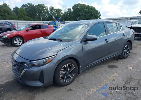 2025 Nissan Sentra Sv из США, поврежденный, VIN 3N1AB8CV4SY222007